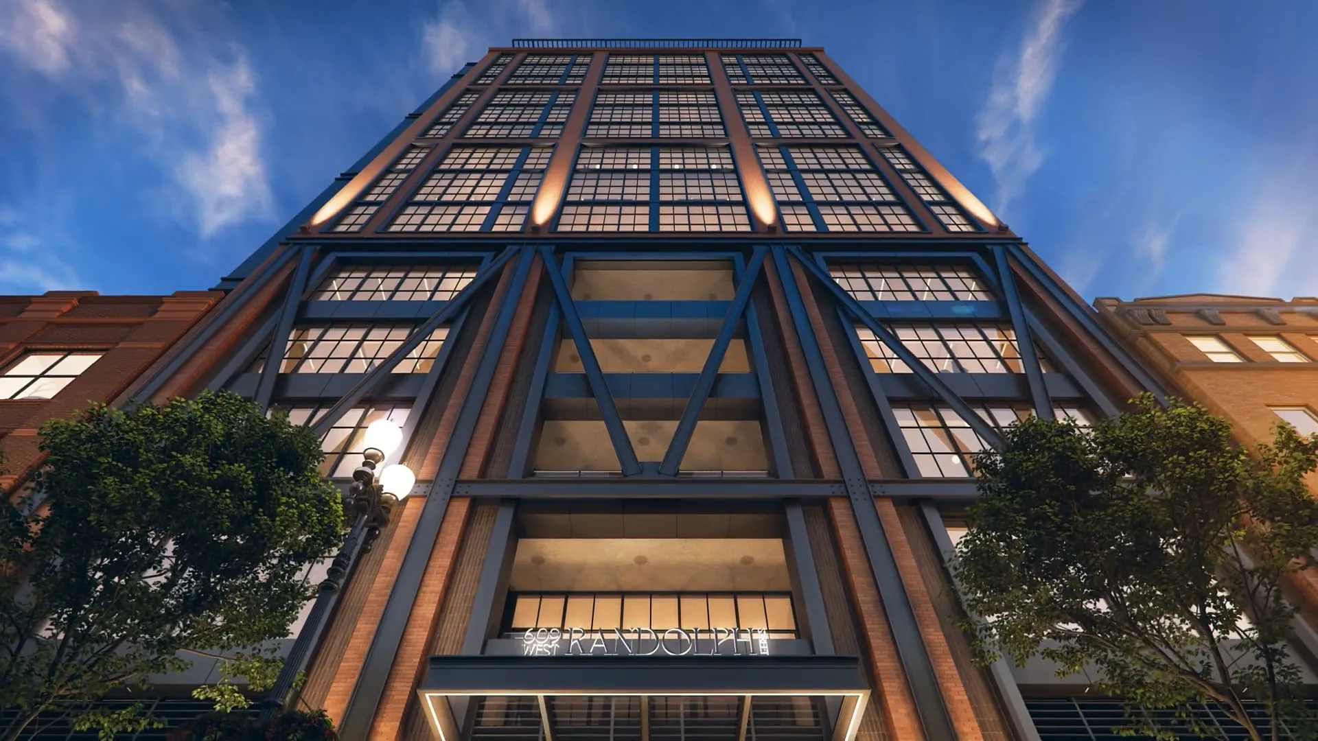 609 West Randolph, Chicago, IL: architectural film by BOGZA